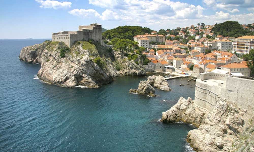 ville de Dubrovnik en Croatie