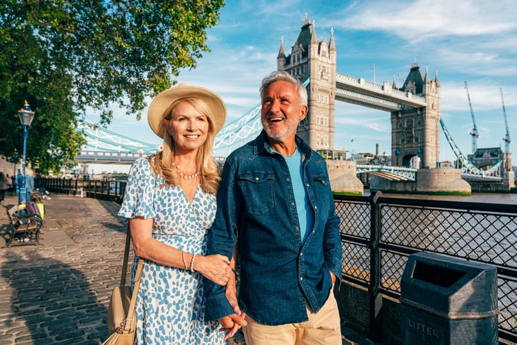 Couple à Londres