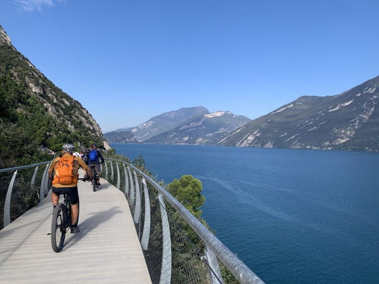 Piste cyclable Italie