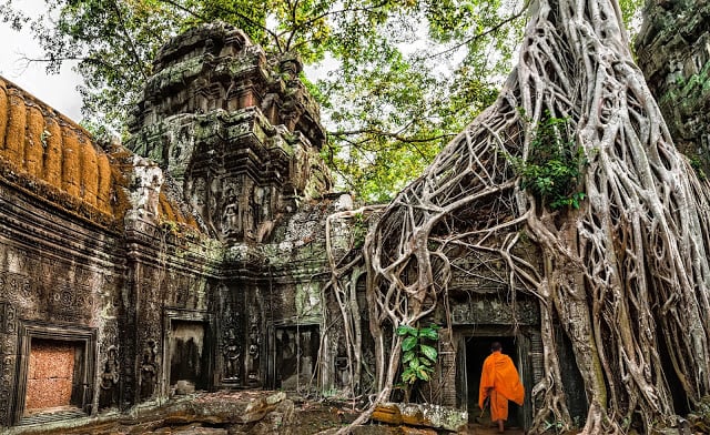 Le site de Angkor au Cambodge