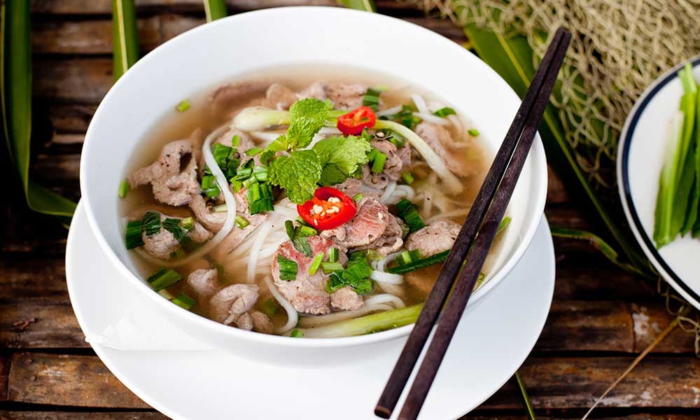 Soupe pho du Vietnam