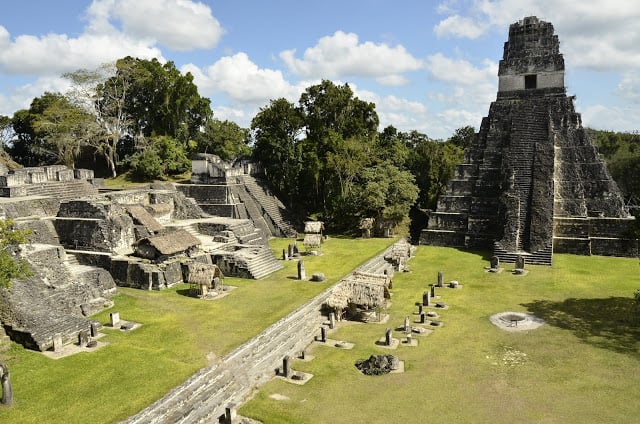 Les ruines de Tikal au Guatemala