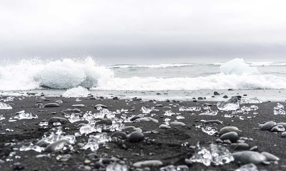 Islande-Jokulsarlon-plage de diamants