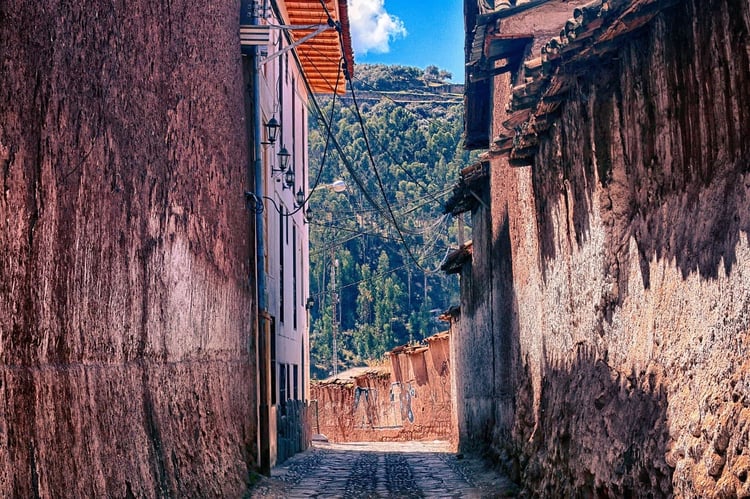 Ruelle de Cusco au Pérou