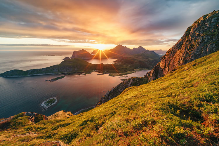 Croisière maritime en Norvège