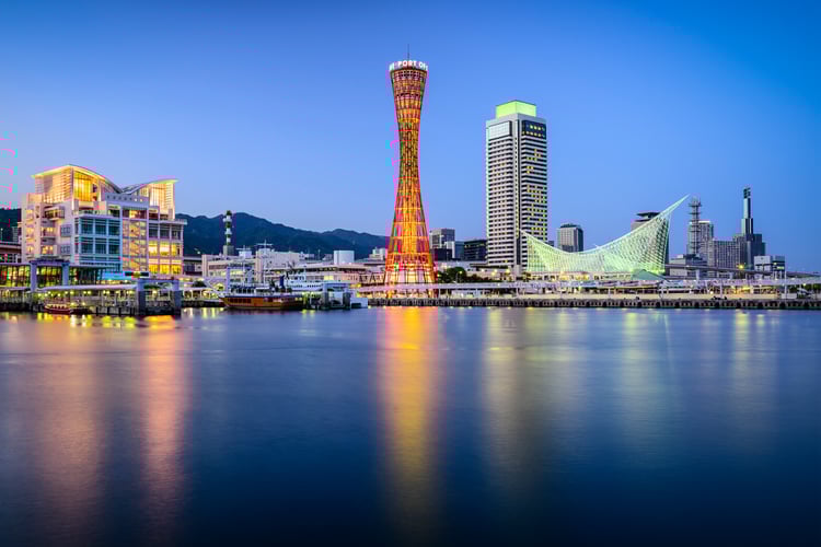 Kobe au Japon
