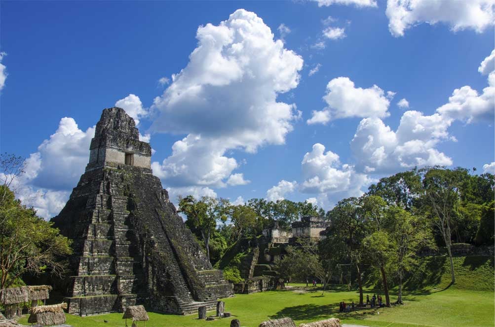 Le site archéologique maya de Tikal, au Guatemala