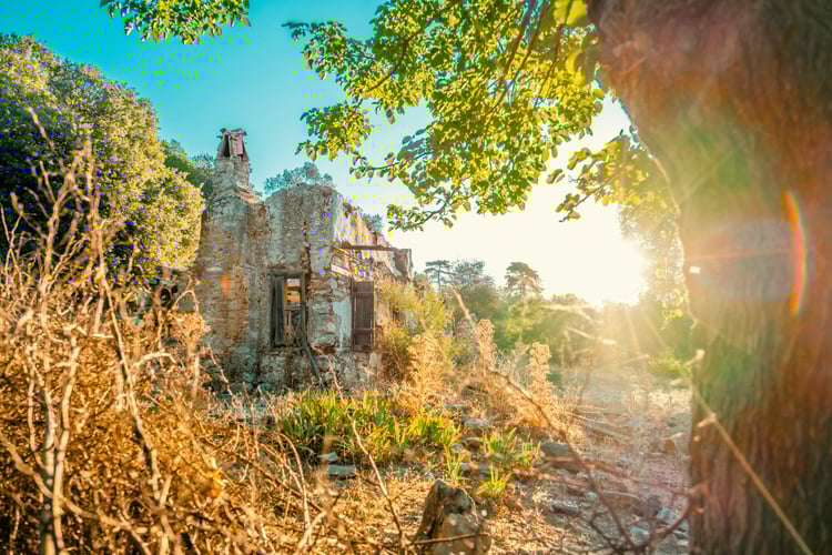 Ruines sur l'île de Kekova