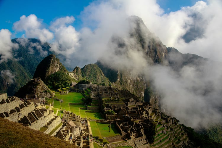 Vue du Machu Picchu