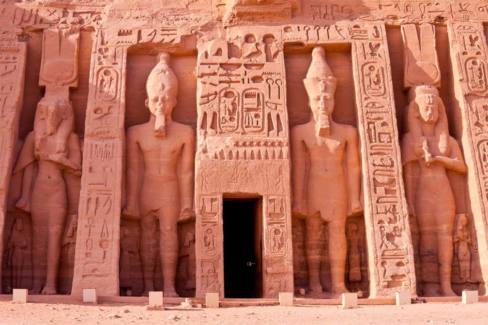 Temple Abu Simbel en Égypte