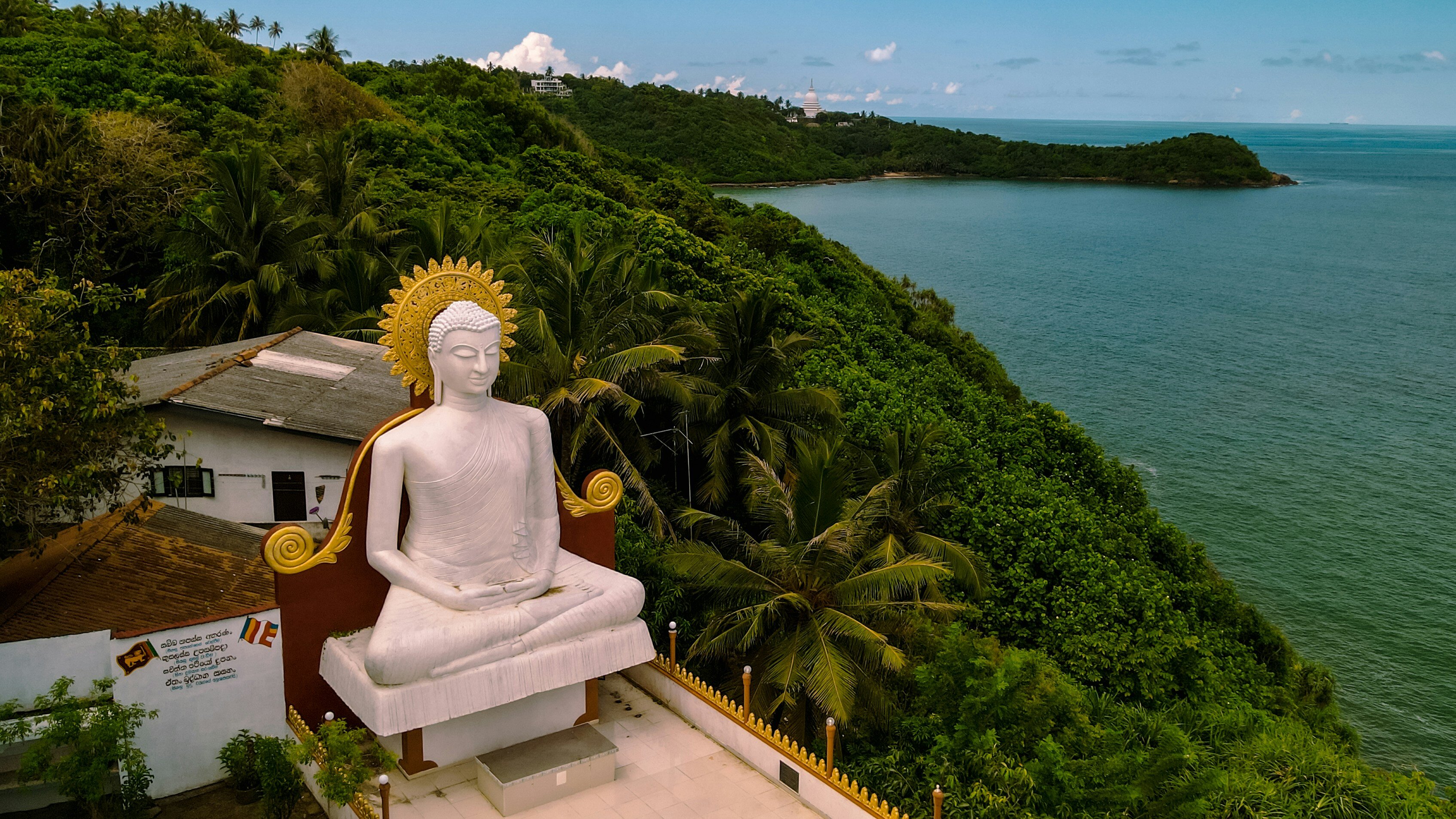 Statue de bouddha au Sri Lanka