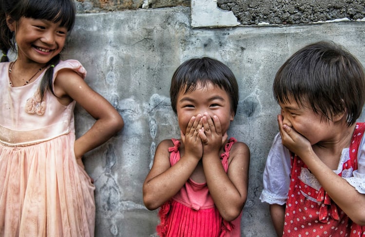 Enfants rieurs
