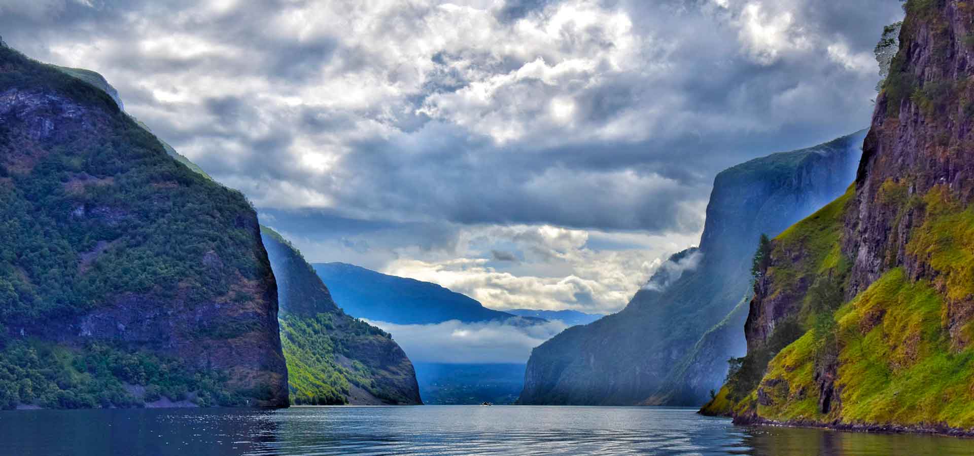 Les fjords en Norvège