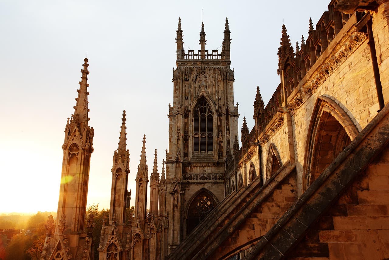 Cathédrale de York en Angleterre